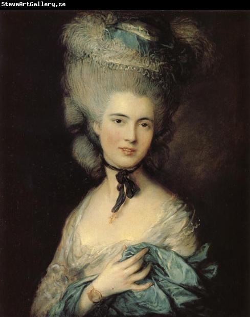 Thomas Gainsborough A woman in Blue